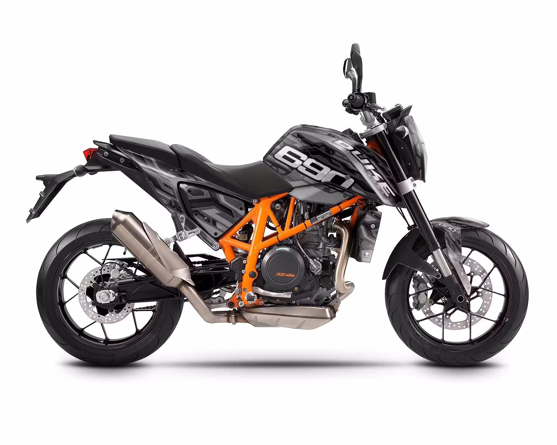 "Cyborg" Street Bike Graphics - Design on Demand