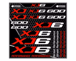 XJ6 sticker kit