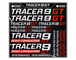 TRACER 9 GT sticker kit