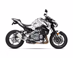 "Camo" Street Bike Graphics - Design on Demand