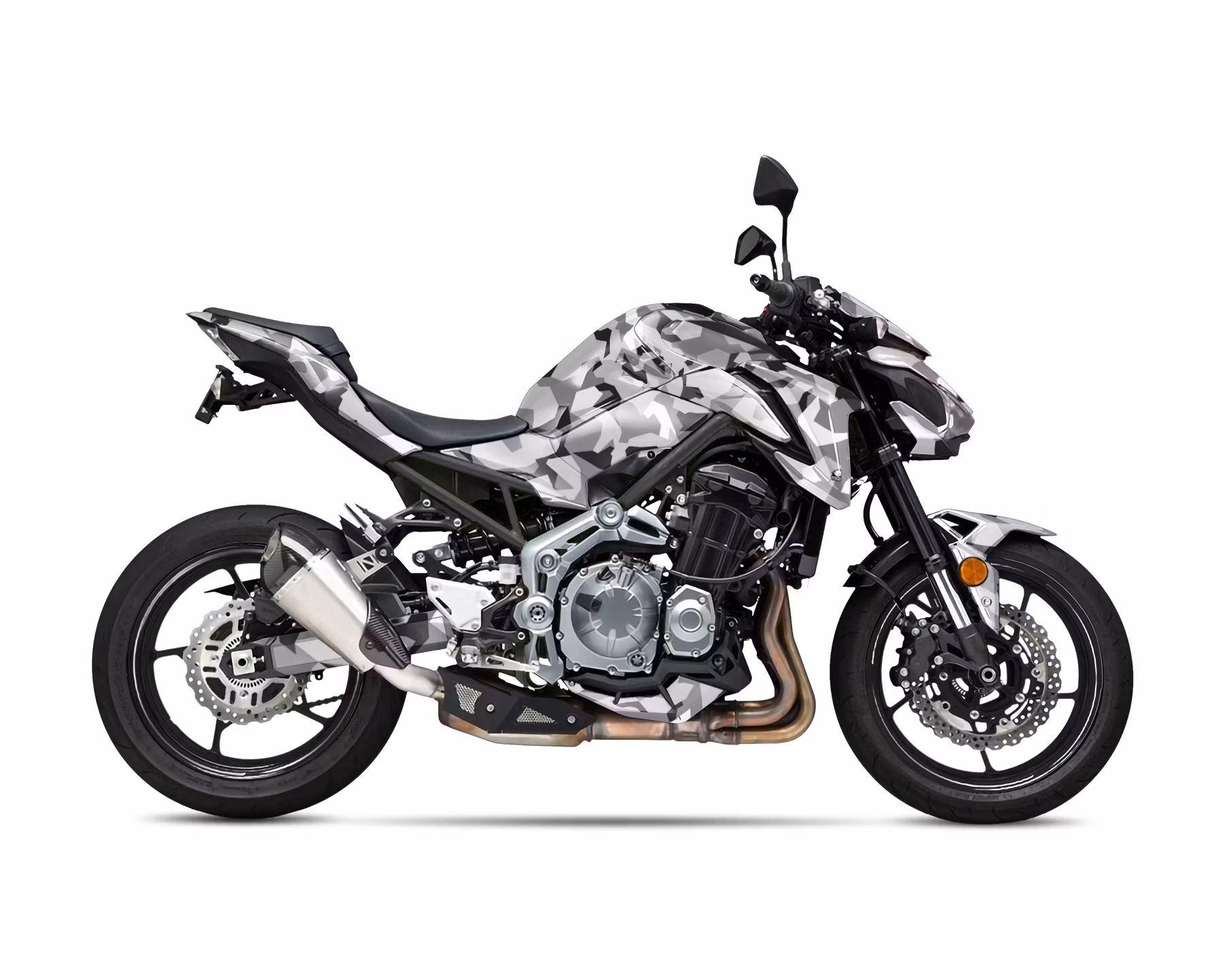 "Camo" Street Bike Graphics - Design on Demand