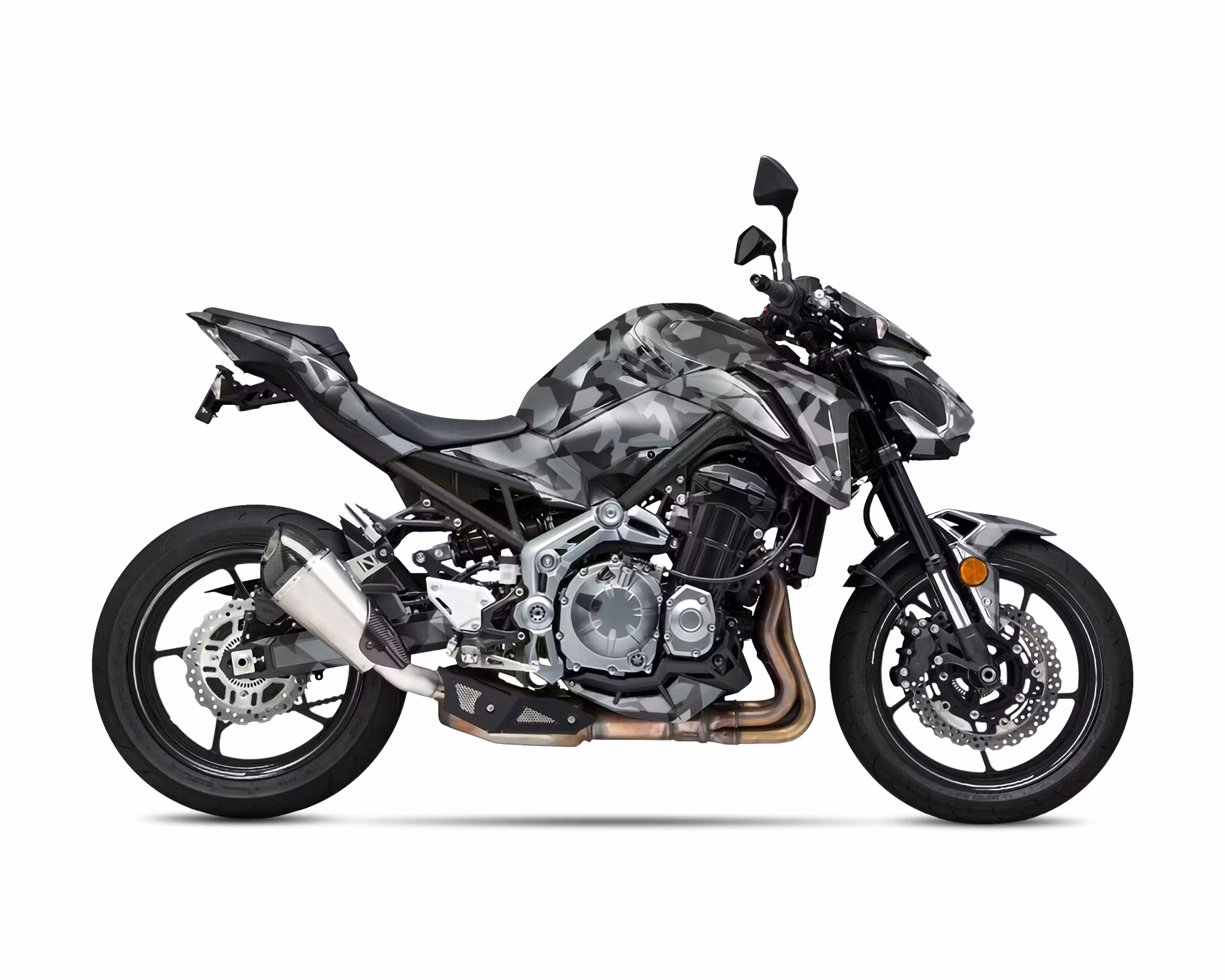 "Camo" Street Bike Graphics - Design on Demand