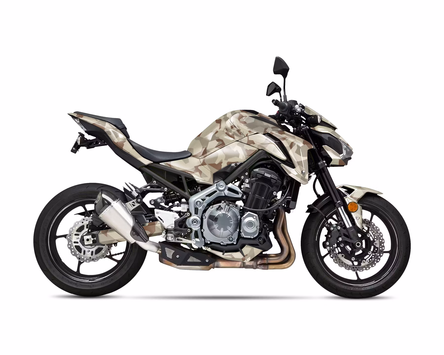 "Camo" Street Bike Graphics - Design on Demand