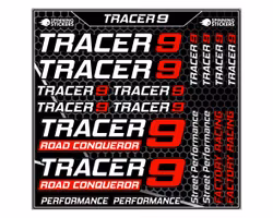 TRACER 9 sticker kit
