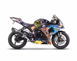 "Goku" Street Bike Graphics - Design on Demand