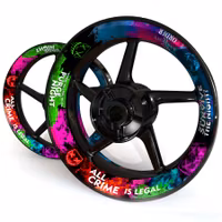 "Purge"  Wheel Stickers