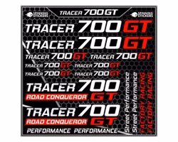 TRACER 700 GT sticker kit