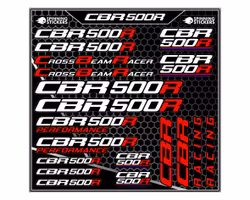 CBR500R sticker kit