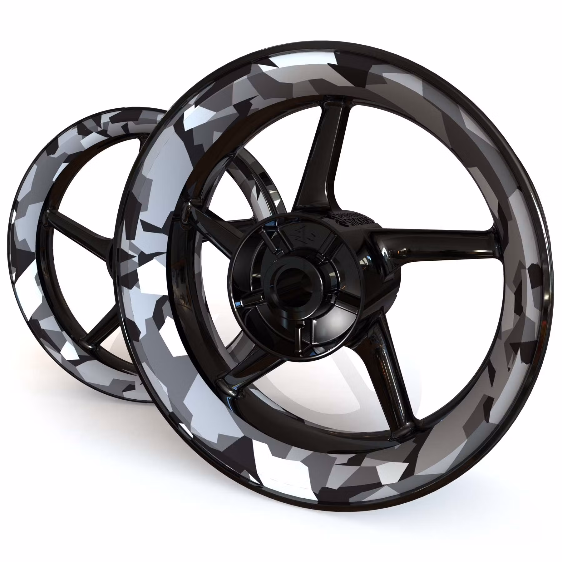 "Camo" - Felgenaufkleber