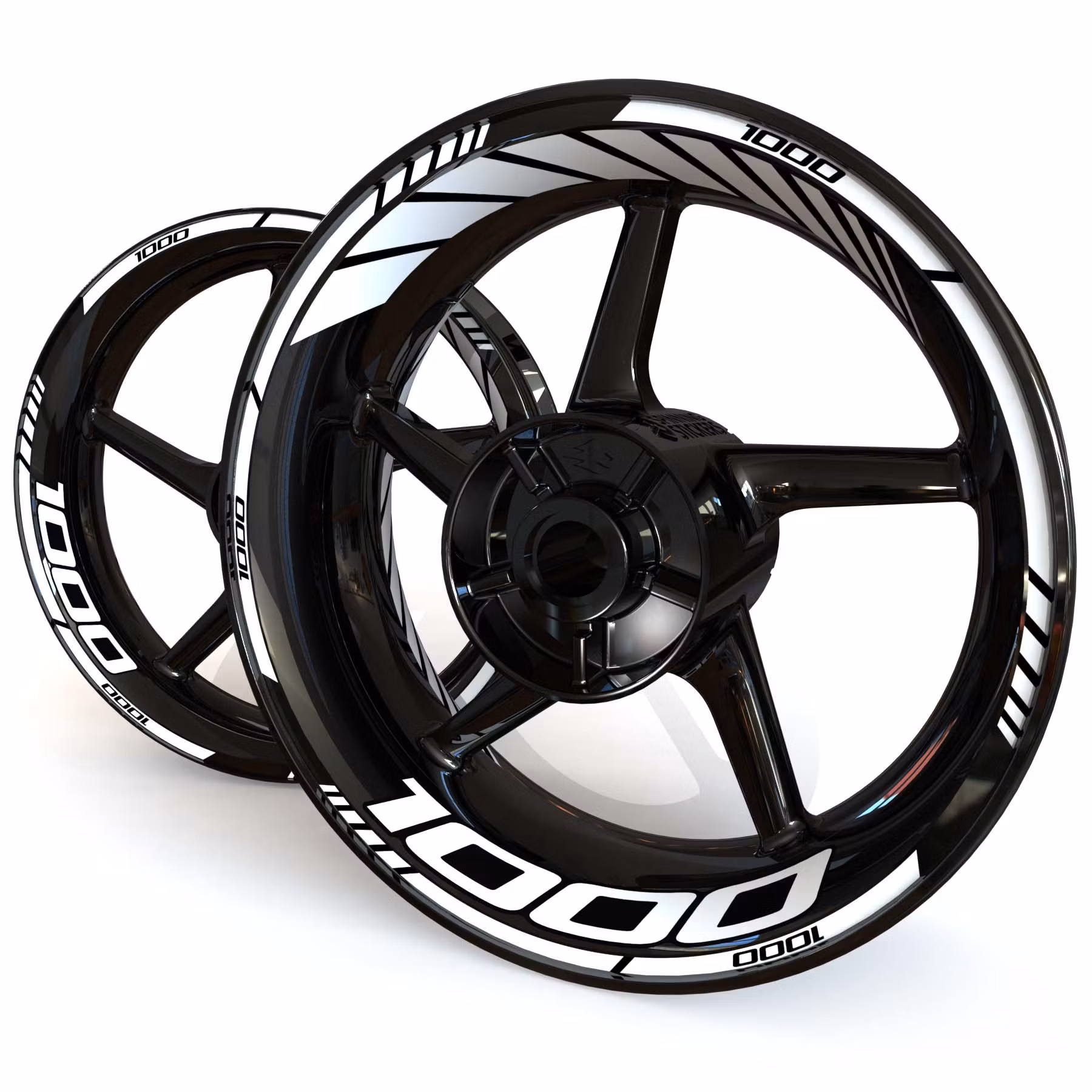 Wheel Stickers - Fits Z1000 - "Classic"