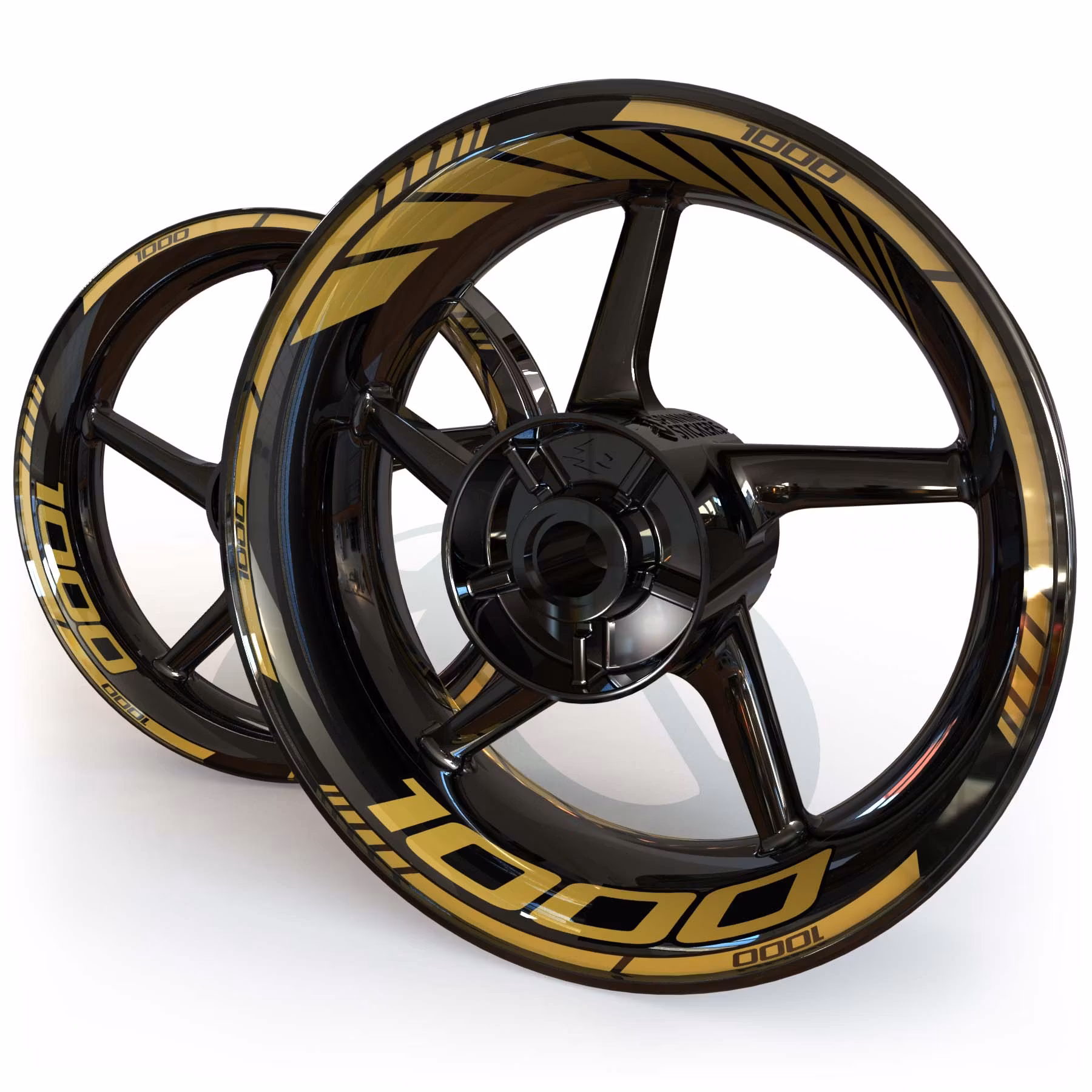 Wheel Stickers - Fits Z1000 - "Classic"