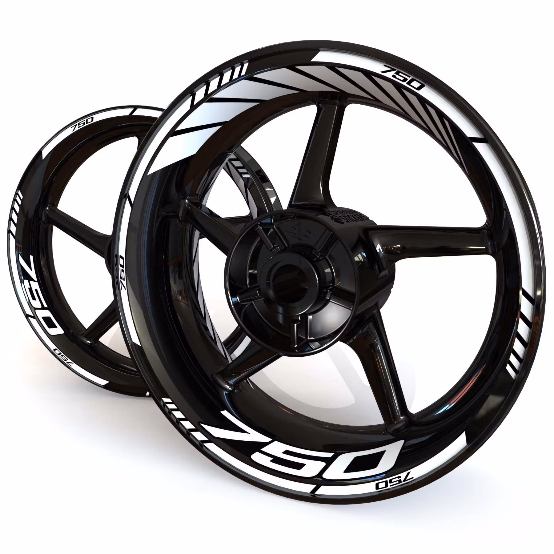 Adhesivos para llantas - Para Z750 - "Classic"