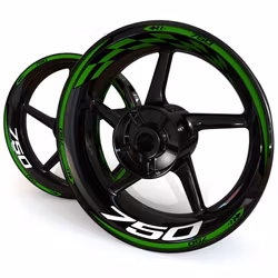 Adhesivos para llantas - Para Z750 - "Checker"