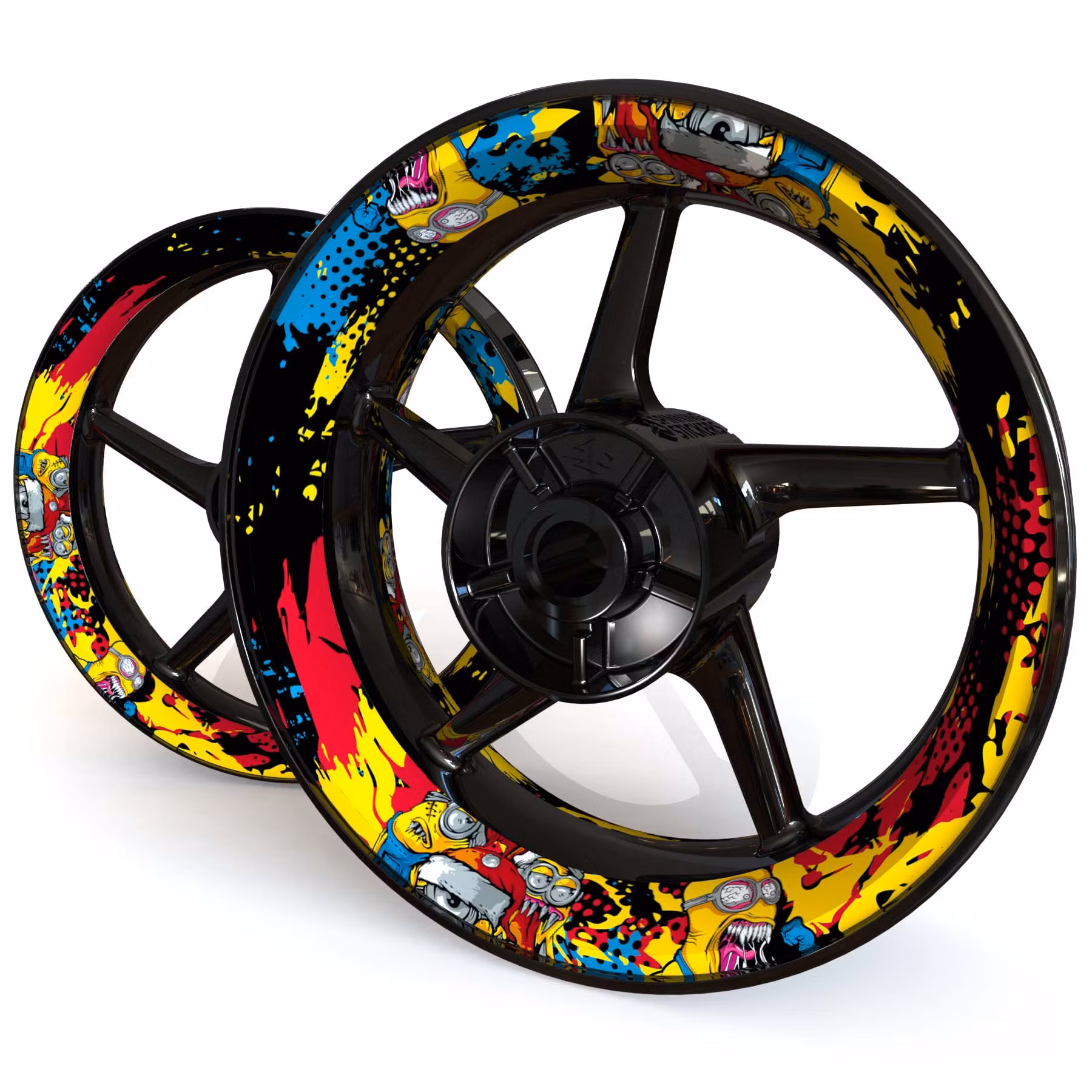 "Frantic" - Adesivi per cerchioni