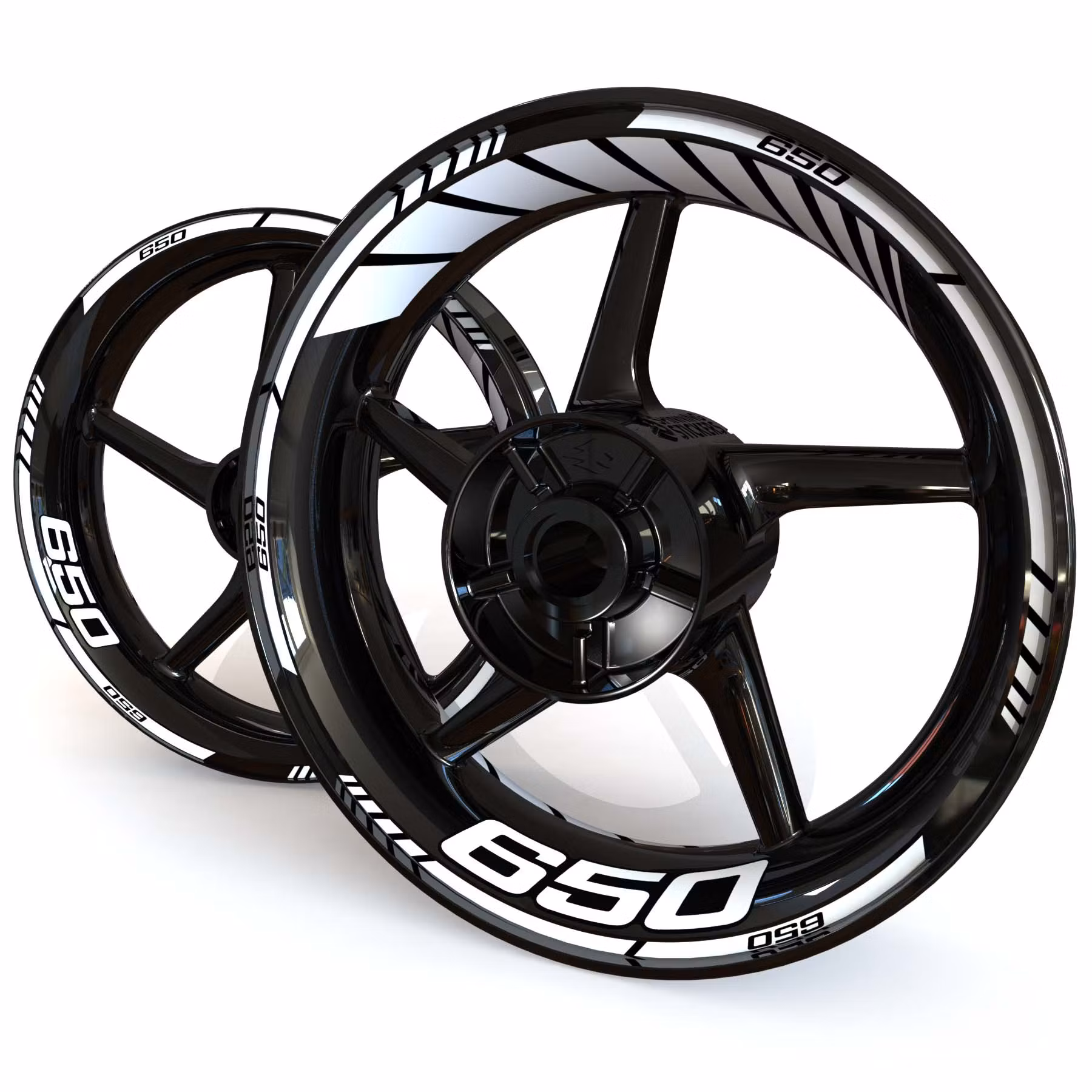 Wheel Stickers - Fits Z650 - "Classic"