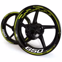 Wheel Stickers - Fits Z650 - "Checker"