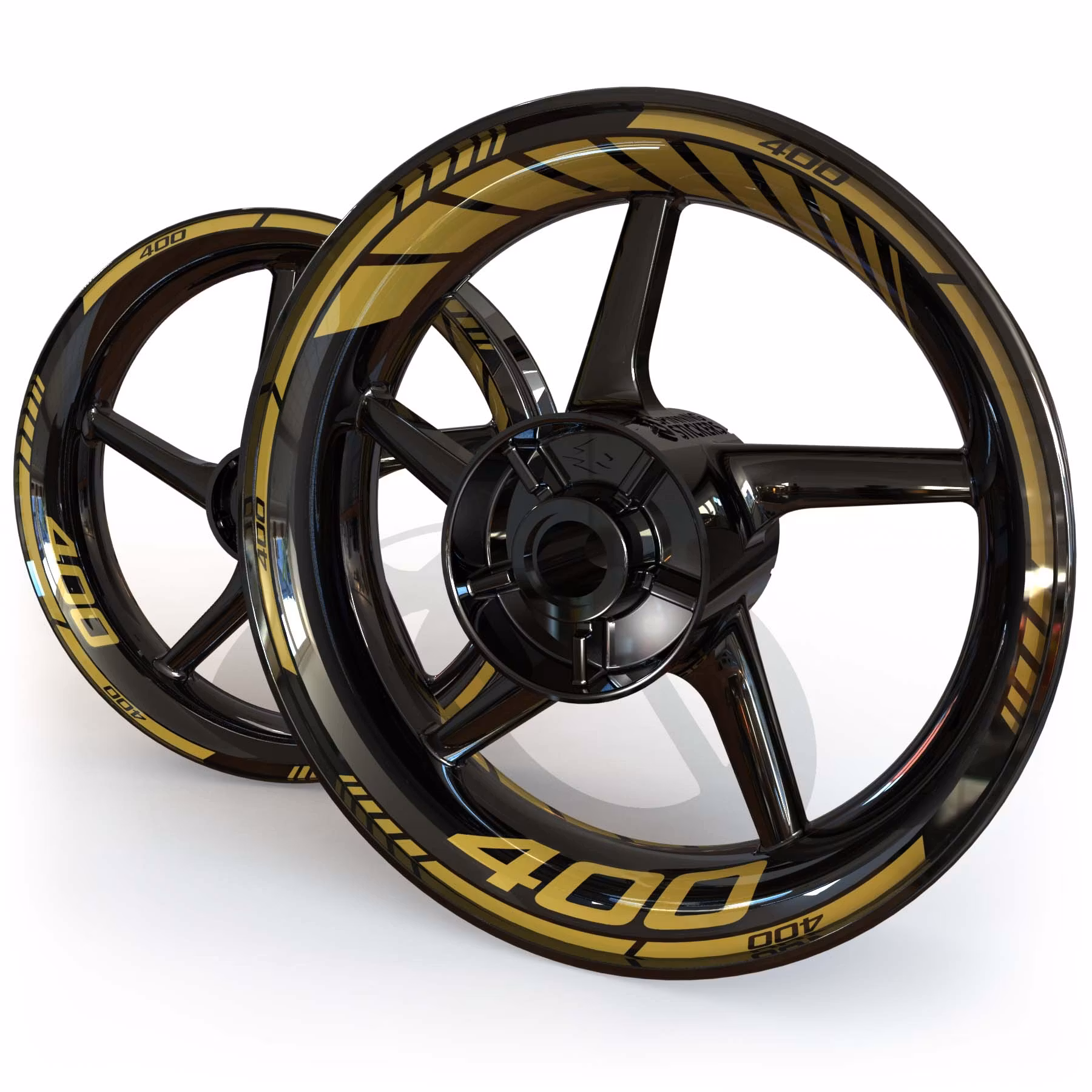 Adesivi per cerchioni - Per Z400 - "Classic"