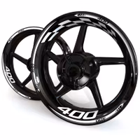 Wheel Stickers - Fits Z400 - "Checker"