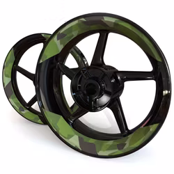 "Camo" Wheel Stickers - Two Piece