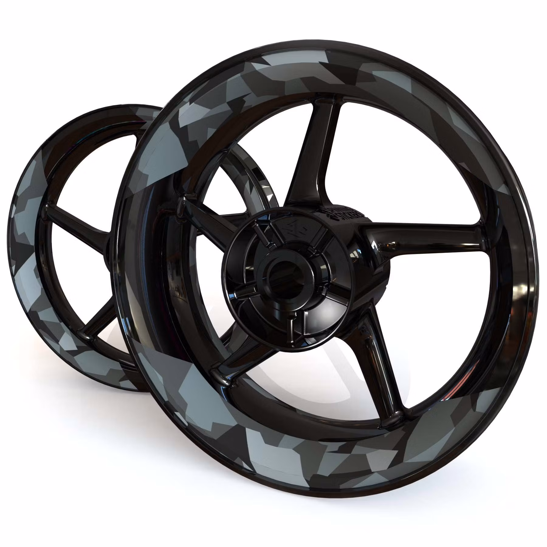 "Camo" Adesivi per cerchioni - due pezzi