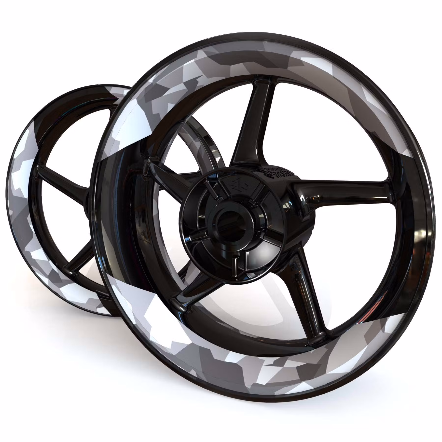 "Camo" Adesivi per cerchioni - due pezzi