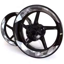 "Camo" Wheel Stickers - Two Piece