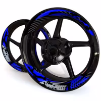 "Wrath" Wheel Stickers - Two Piece