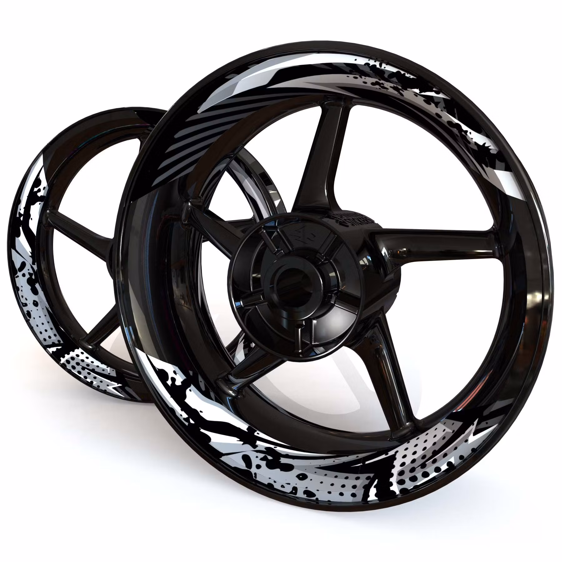 "Wrath" Stickers de jantes - deux pièces