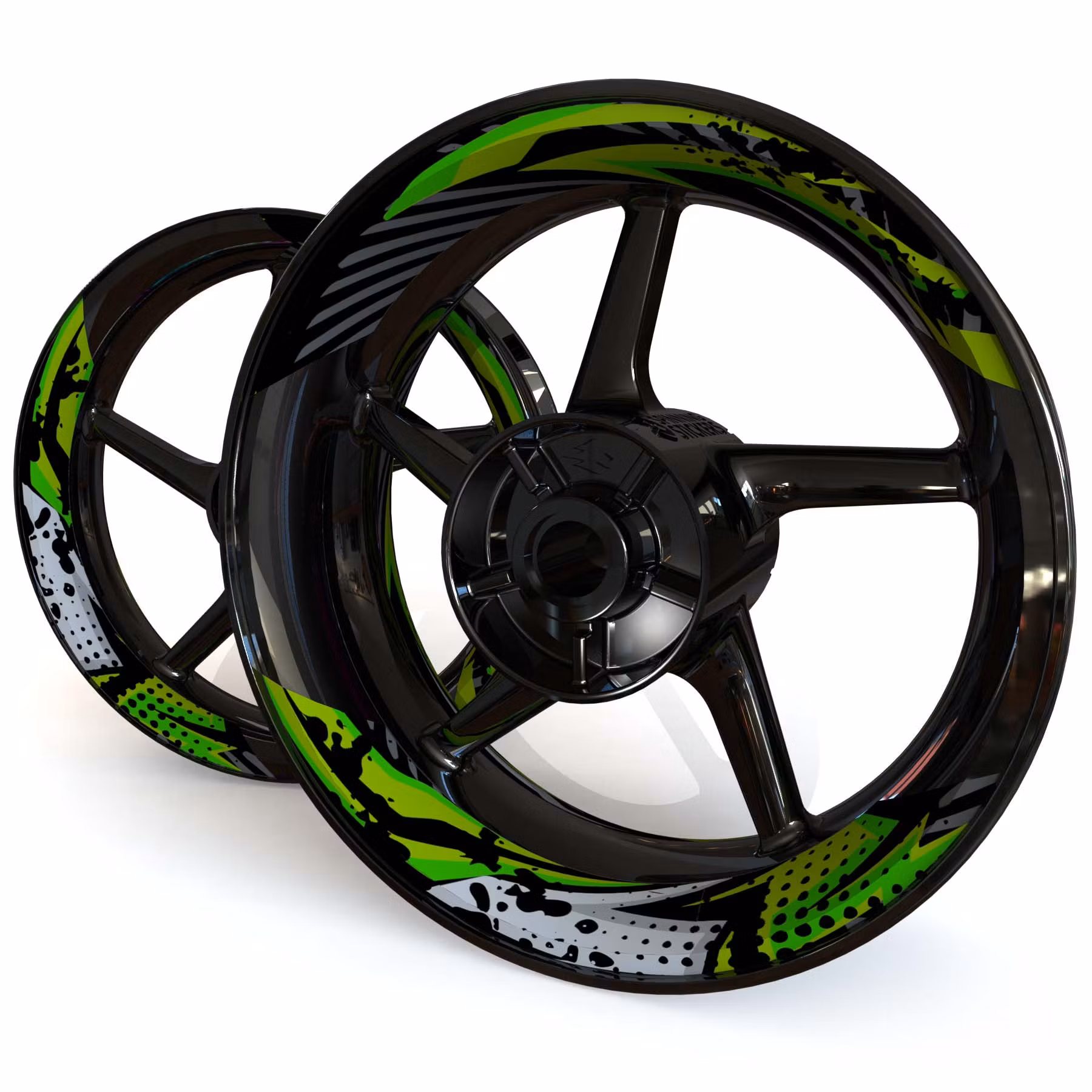 "Wrath" Stickers de jantes - deux pièces