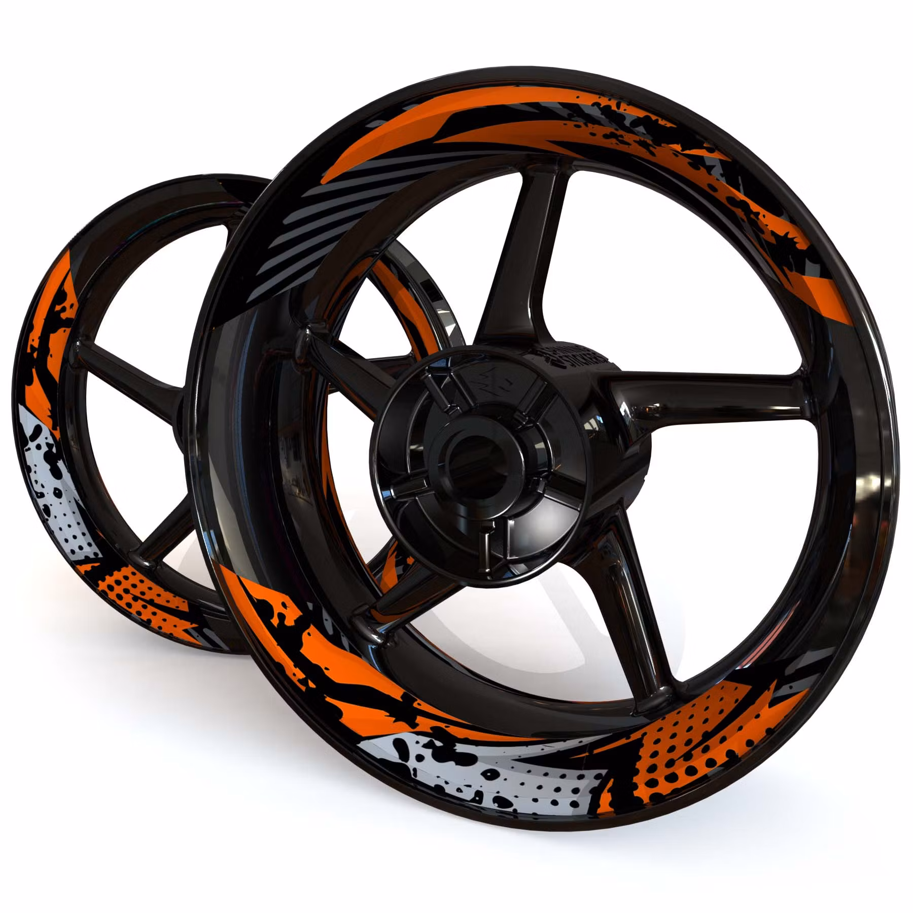 "Wrath" Stickers de jantes - deux pièces