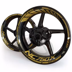 NC750X Wheel Stickers - "Classic"