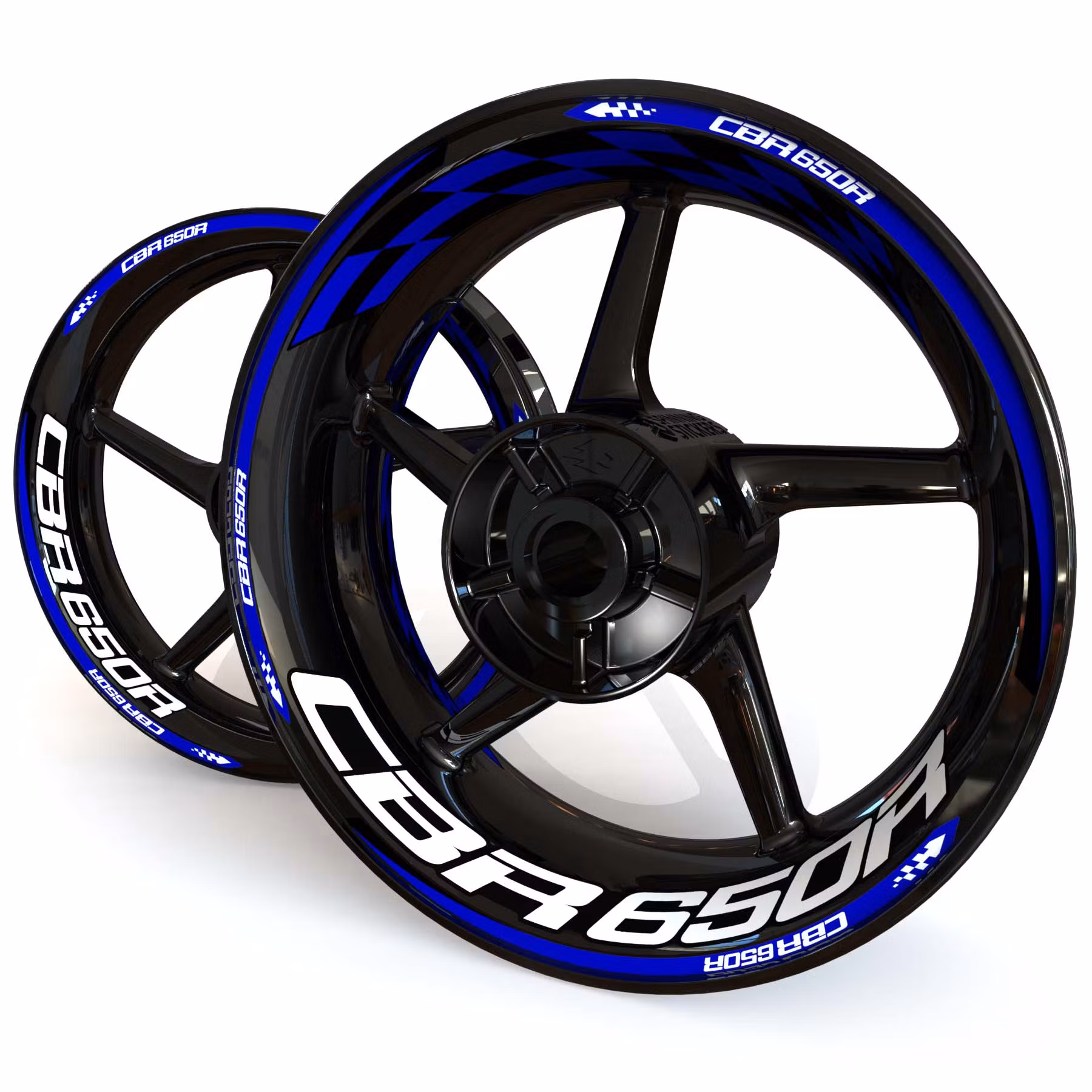 CBR650R Adhesivos para llantas - "Checker"