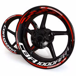CBR1000RR-R Wheel Stickers - "Checker"