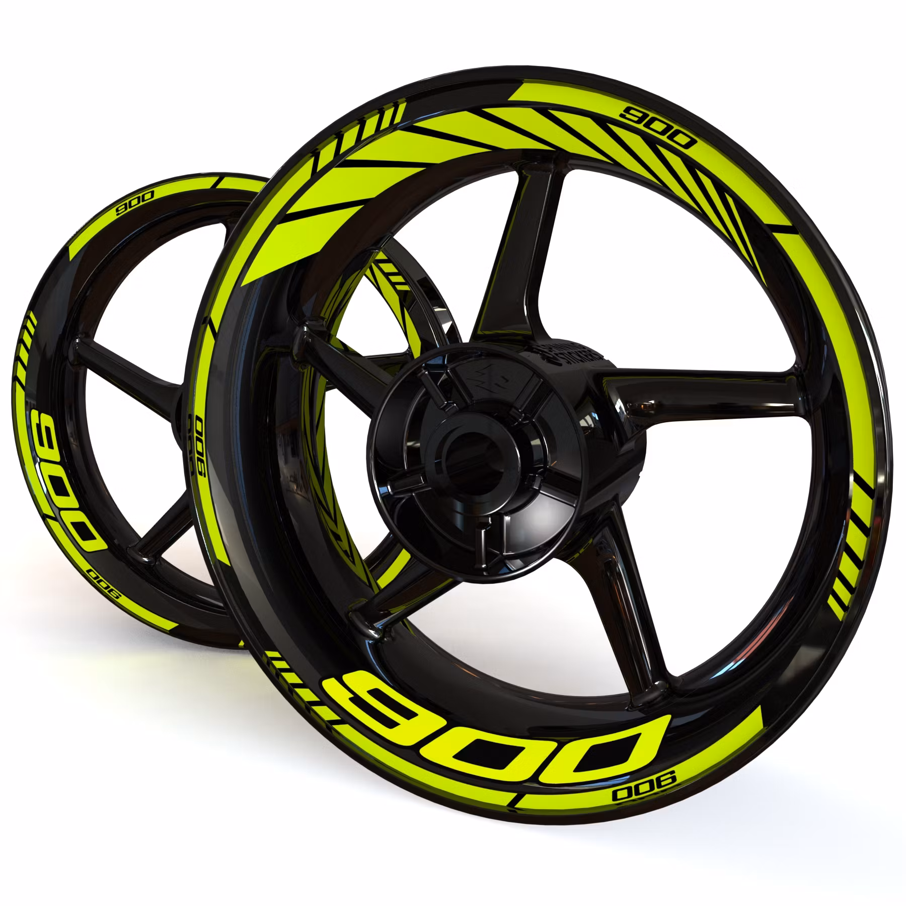 Stickers de jantes - Pour Z900 - "Classic"