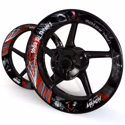 "Venom" Wheel Stickers