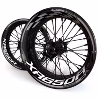 XR650R Wheel Stickers - "Checker"