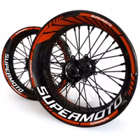 Supermoto Wheel Stickers - "Classic"