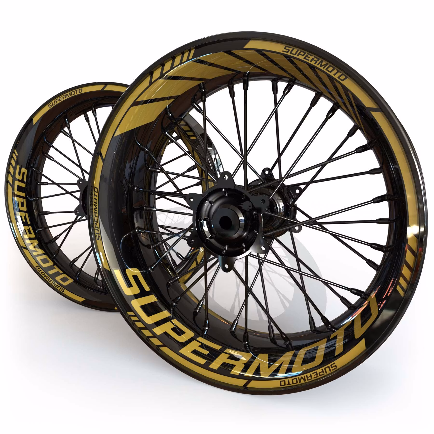"Supermoto" Velg Stickers - "Classic"