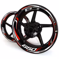 CB650F Wheel Stickers - "Wave"