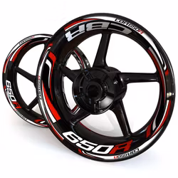 CBR650R Wheel Stickers - "Wave"