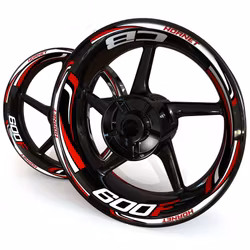 CB600F Wheel Stickers - "Wave"