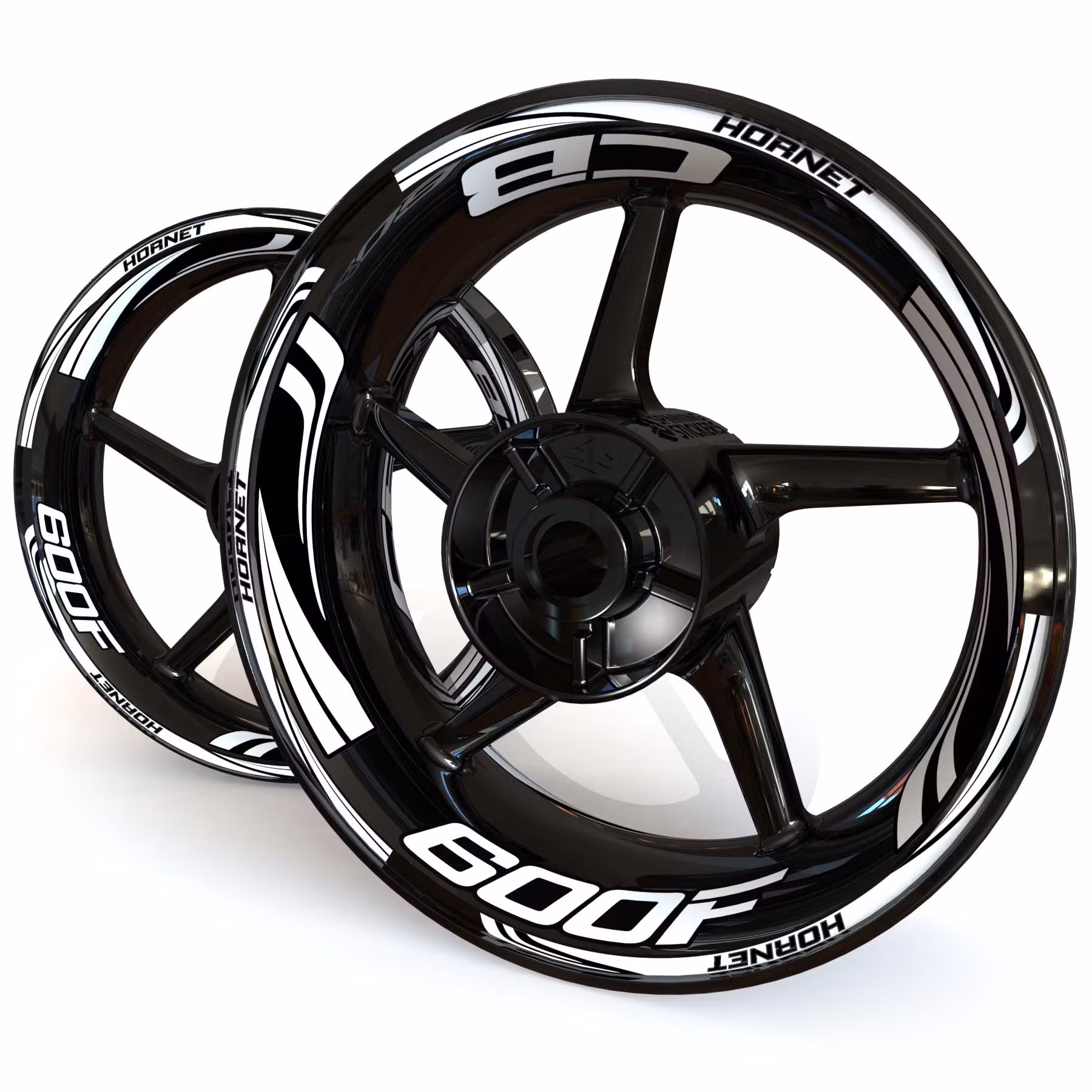 CB600F Adesivi per cerchioni - "Wave"