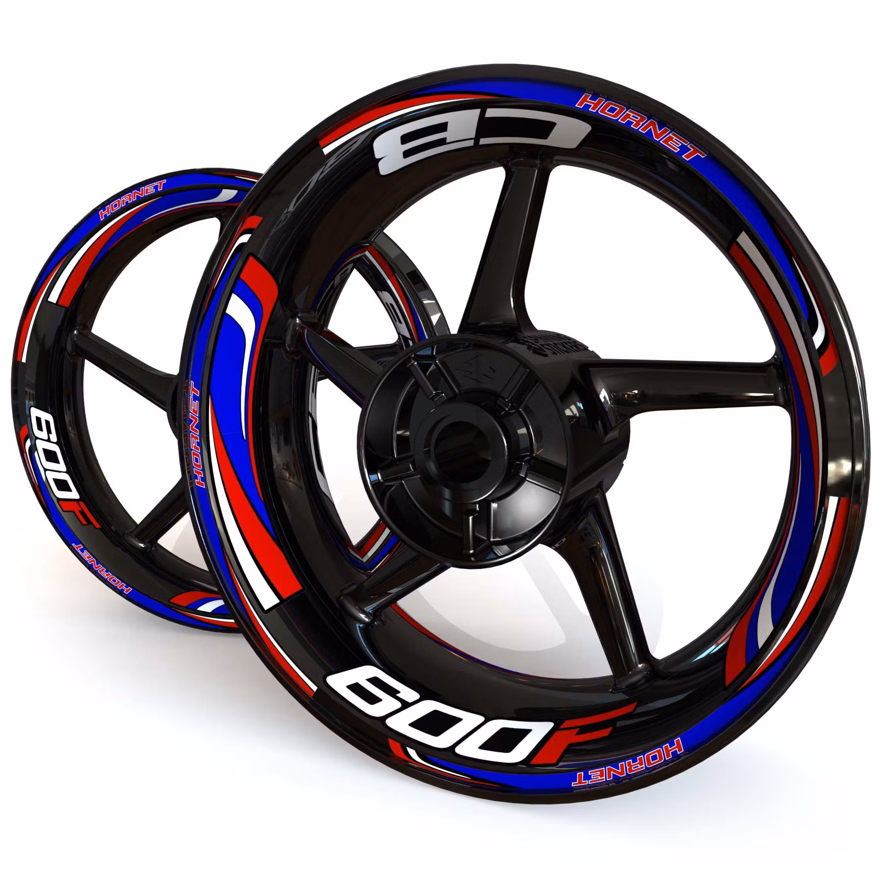 CB600F Adesivi per cerchioni - "Wave"