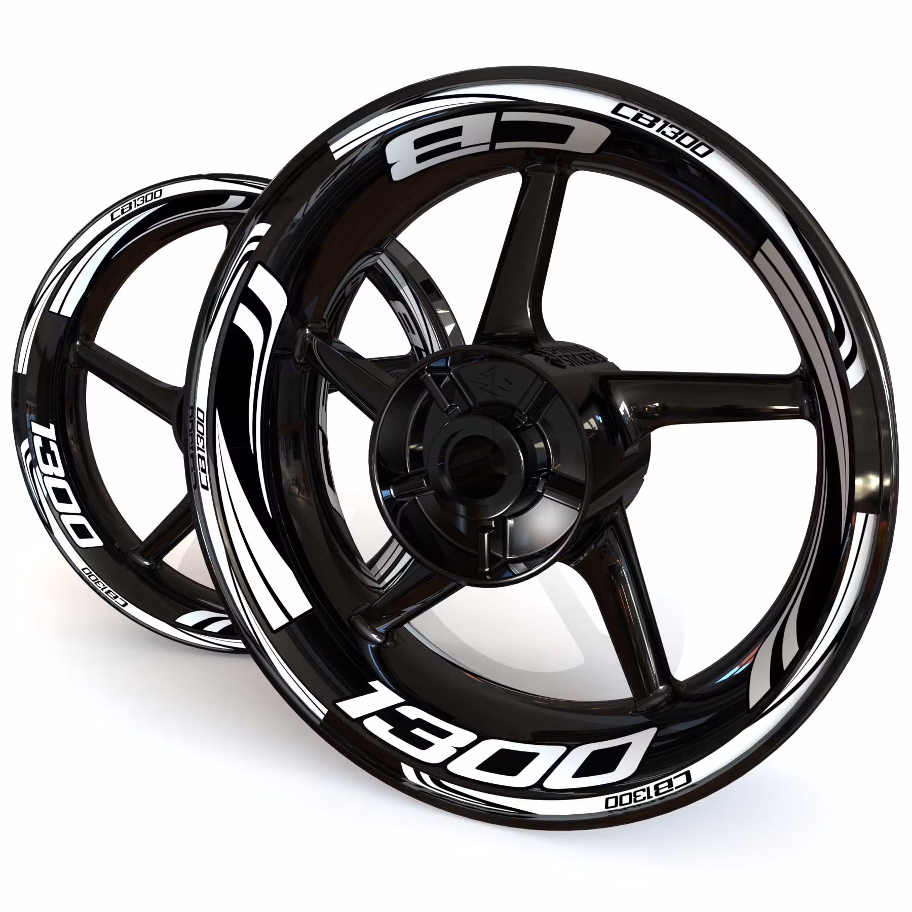 CB1300 Velg Stickers - "Wave"