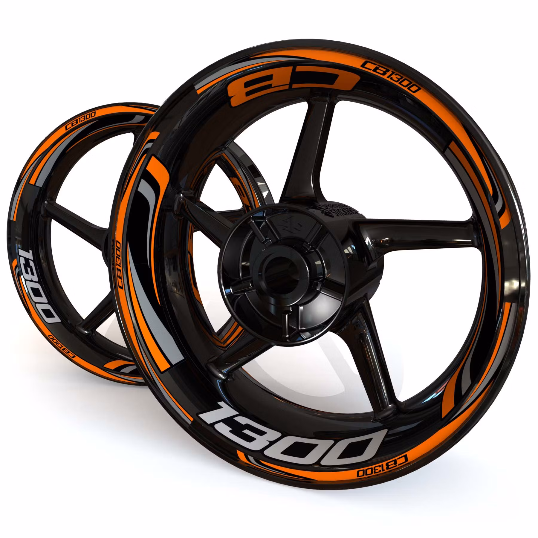 CB1300 Velg Stickers - "Wave"