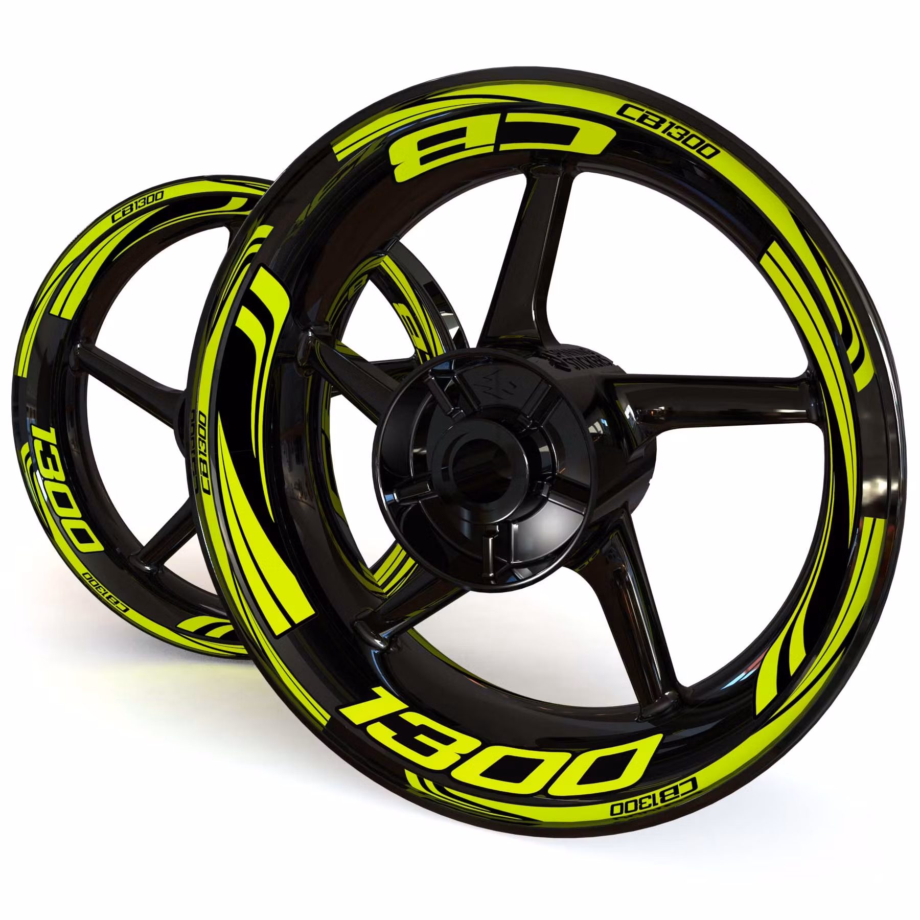 CB1300 Velg Stickers - "Wave"