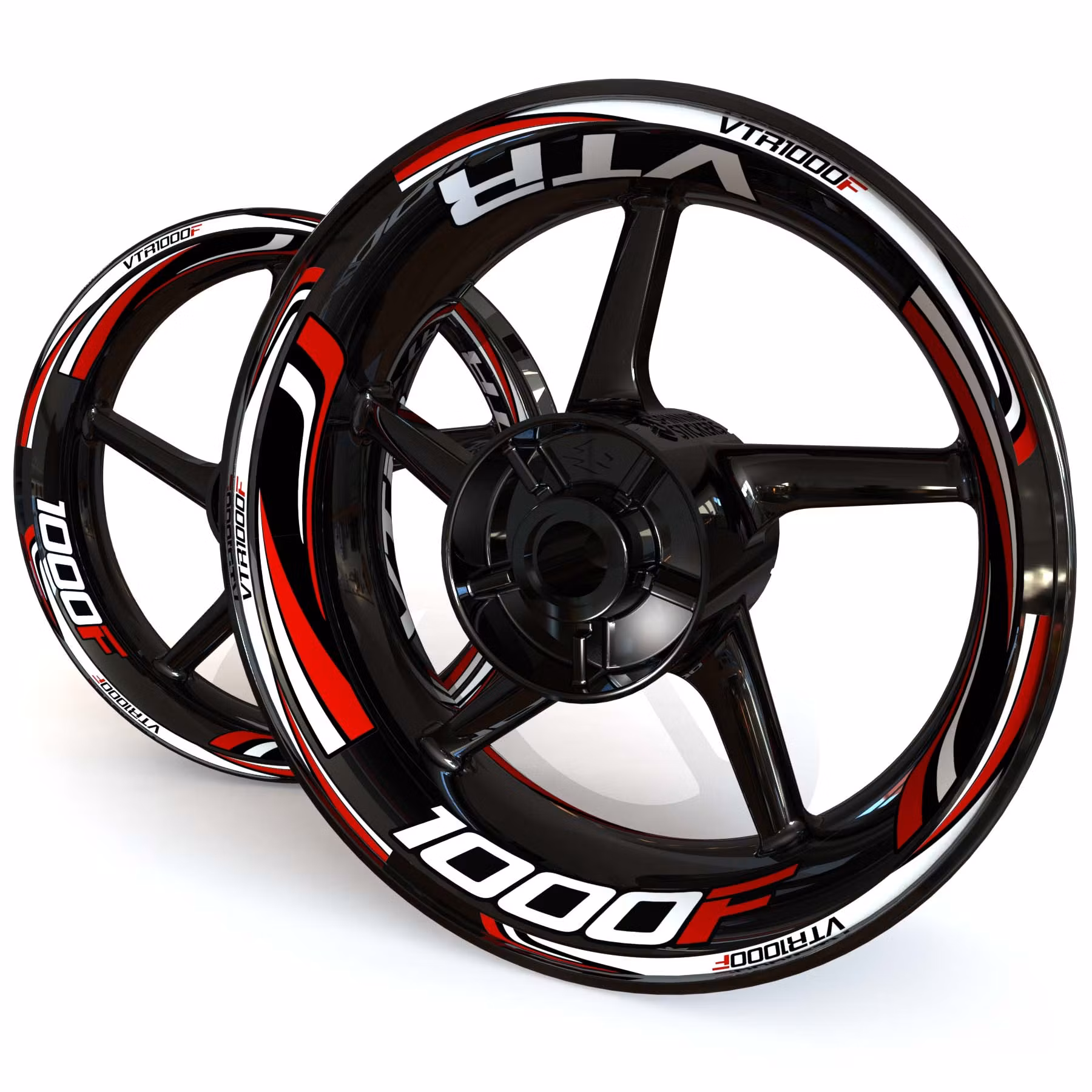 VTR1000F Felgenaufkleber - "Wave"