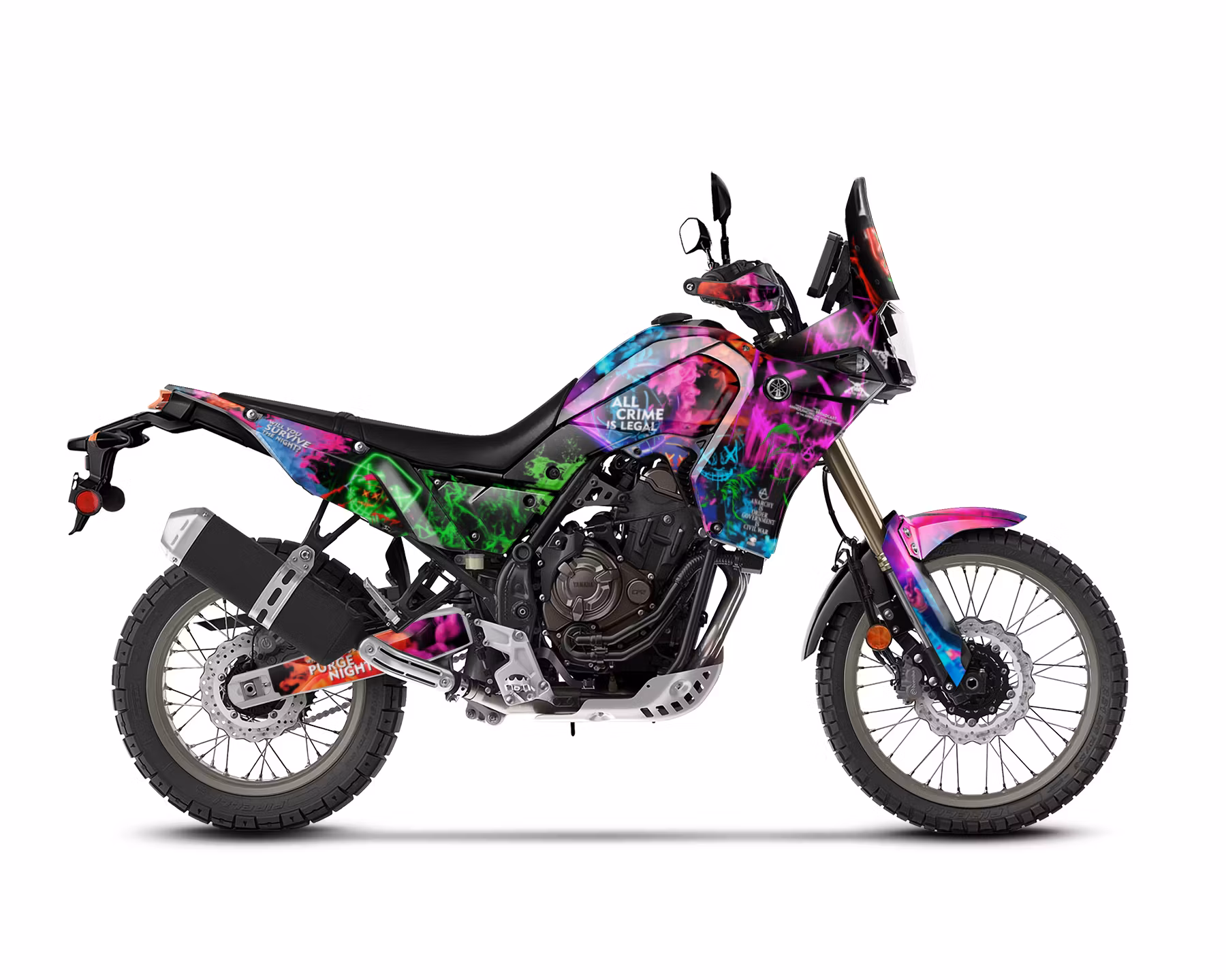 Tenere 700 Graphics - "Purge"