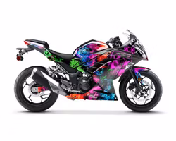 Graphics Kit "Purge" - Fits Ninja 300