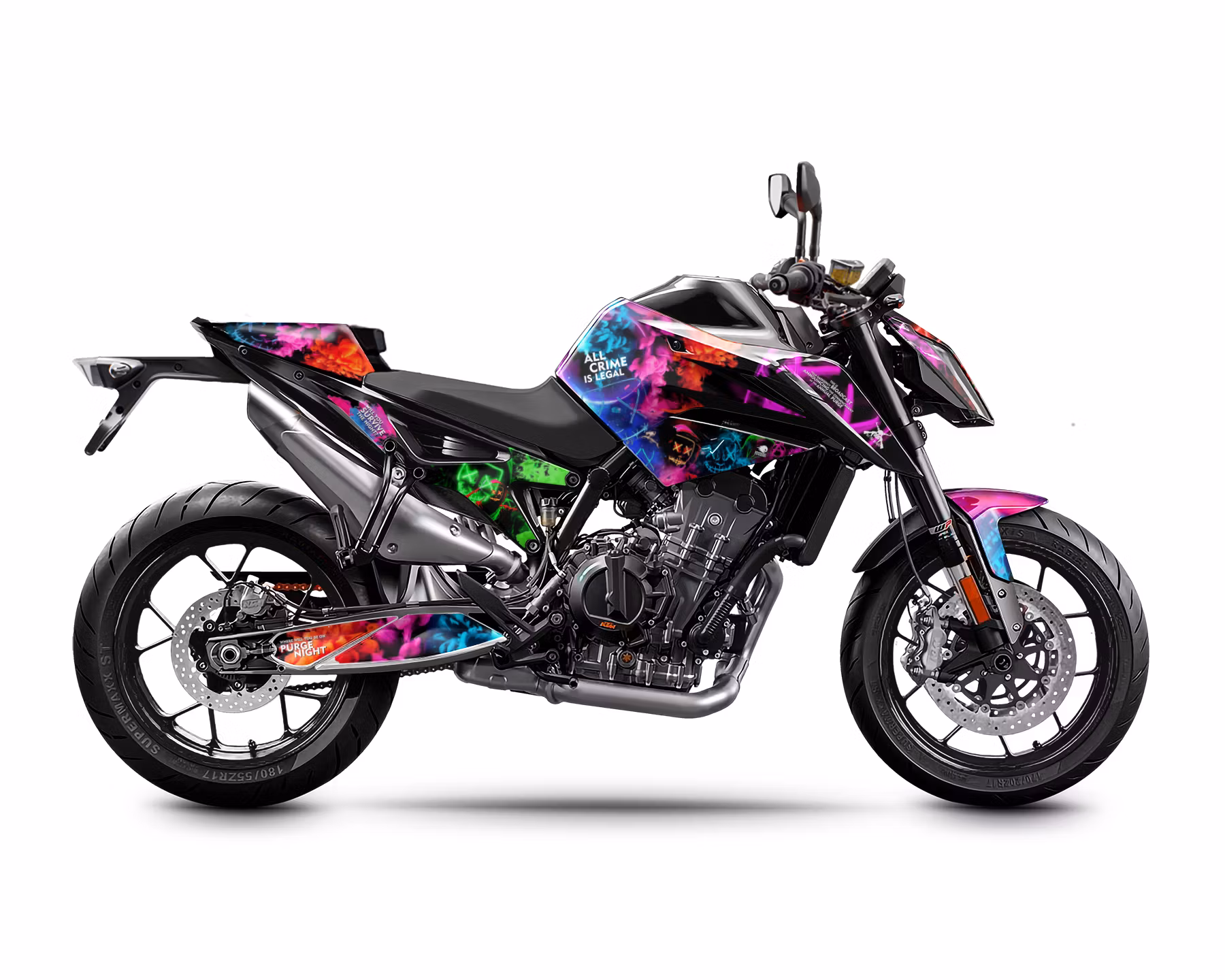 "Purge" Grafik - För 790 Duke